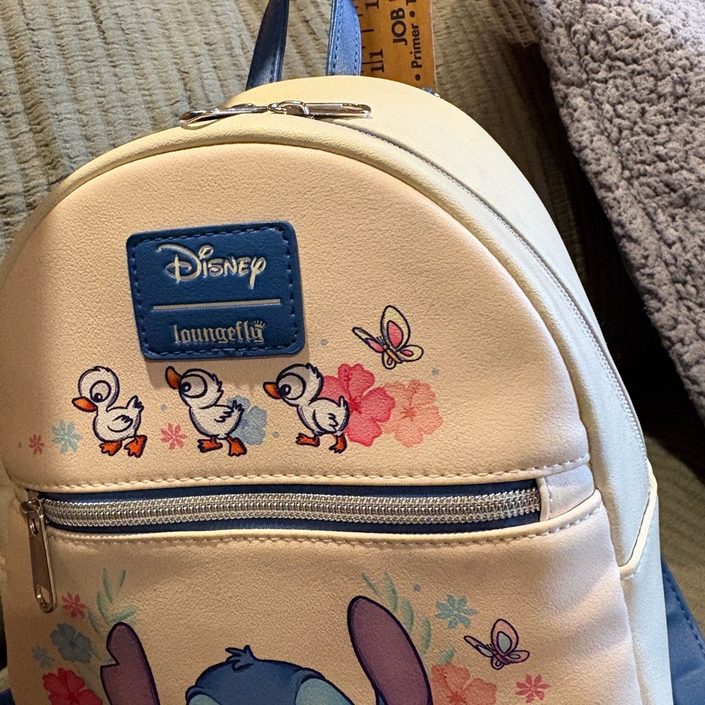 Loungefly Disney Lilo & Stitch Stitch With Ducks Mini Backpack - Picture 13 of 16